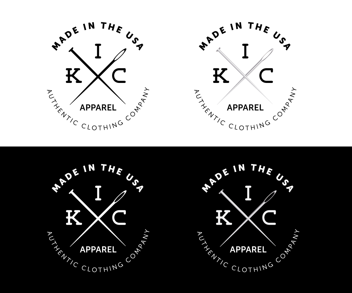 Logo Design by navacreative for KIC Apparel | Design #3862613