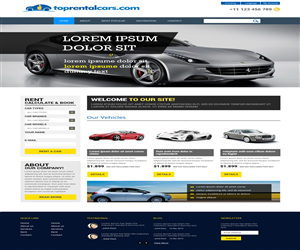 Web Design par GlobalTech pour Affordable California | Design : #4374089