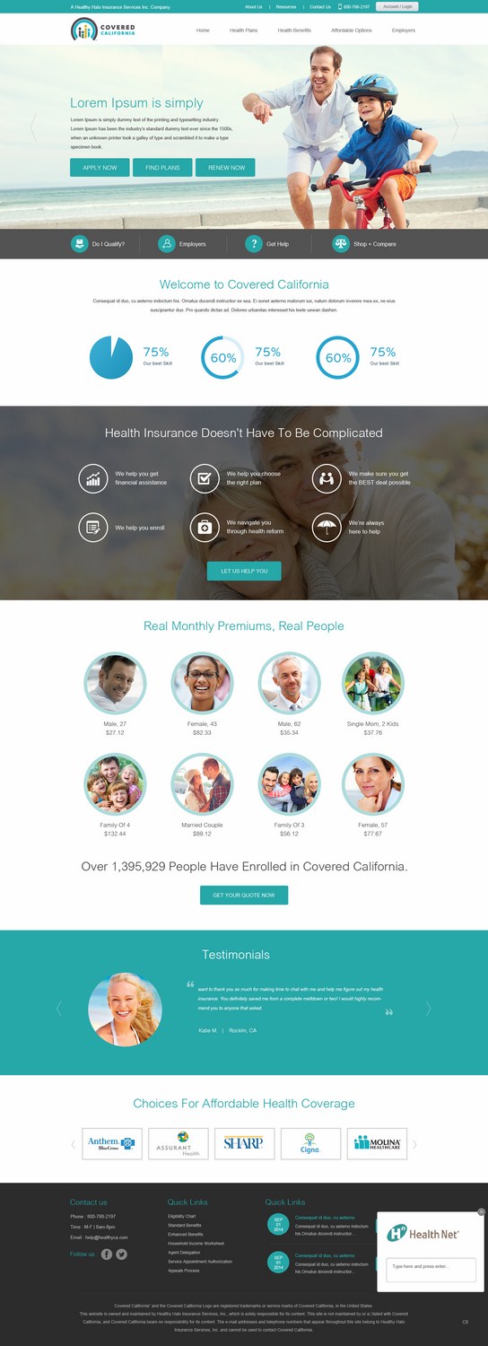 Web Design par pb pour Affordable California | Design #4409700