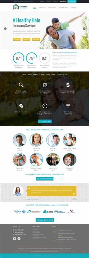 Web Design par pb pour Affordable California | Design : #4409701