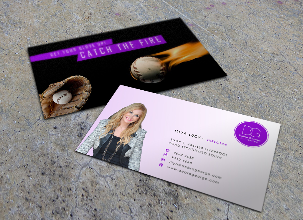 Business Card Design by Eggo May P for Debra George Ministries | Design #3840415