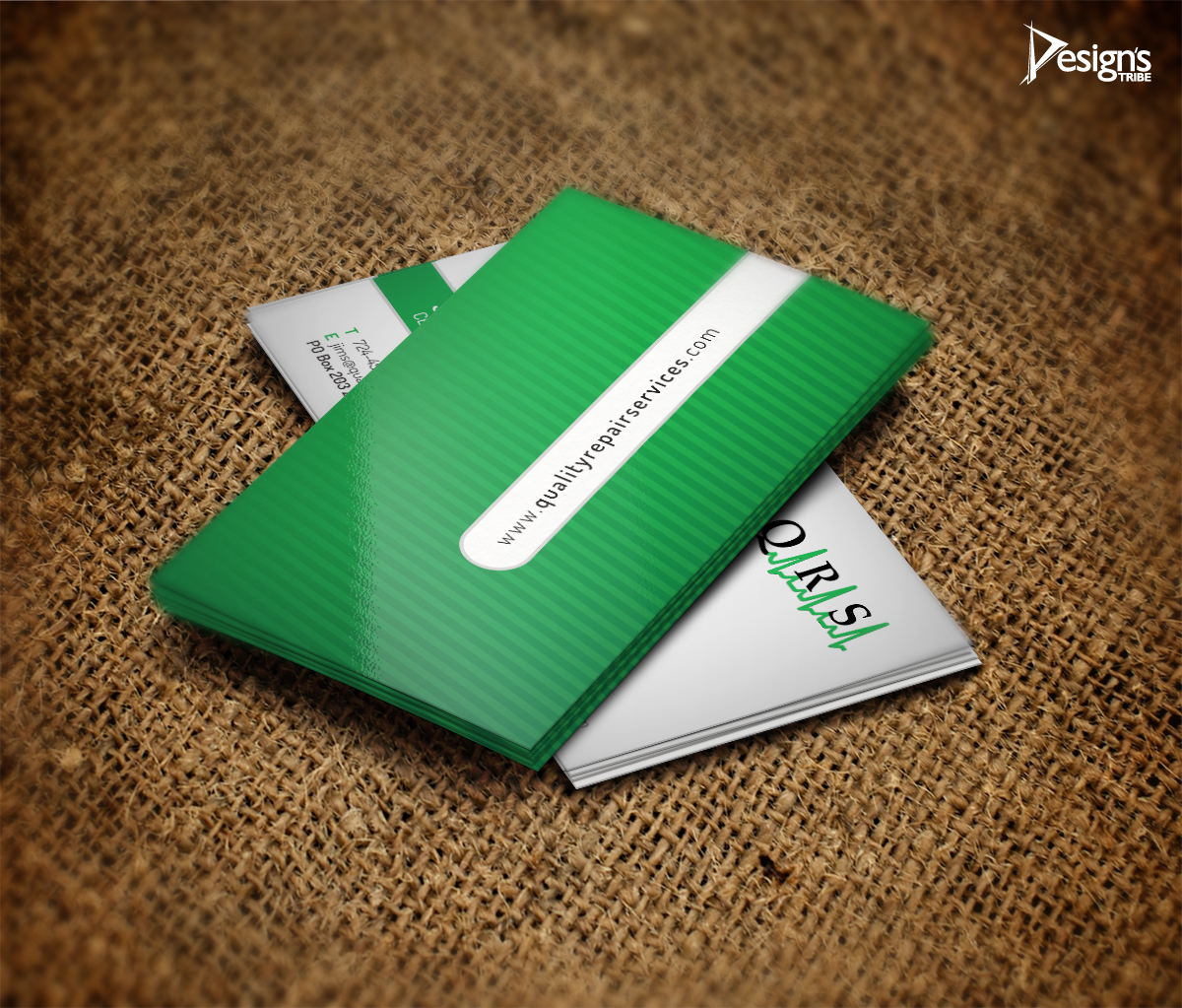 Business Card Design by DesignsTRIBE for Quality Repair Services, LLC | Design #1086335