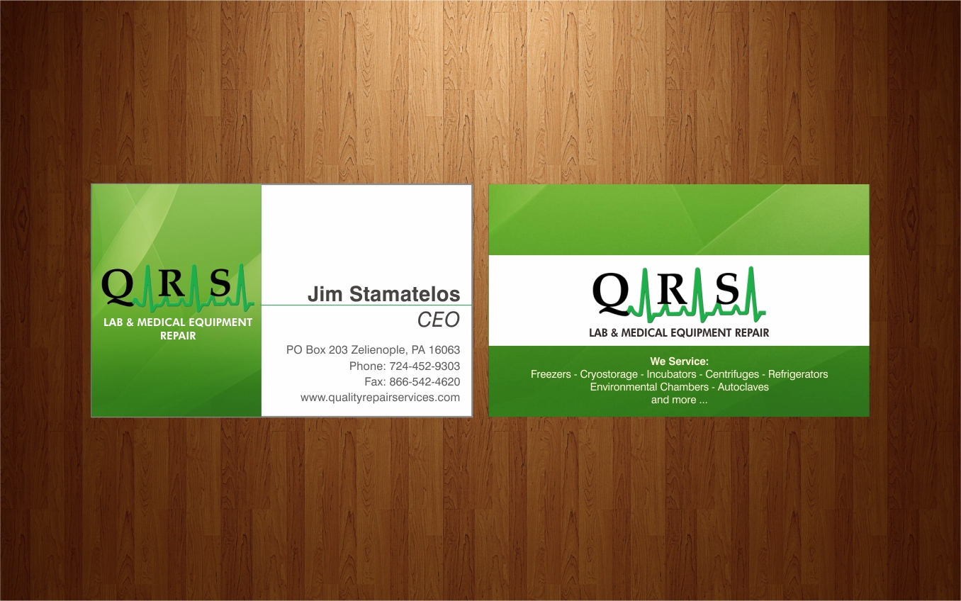 Design de Carte de Visite par dapepapa pour Quality Repair Services, LLC | Design #1086077