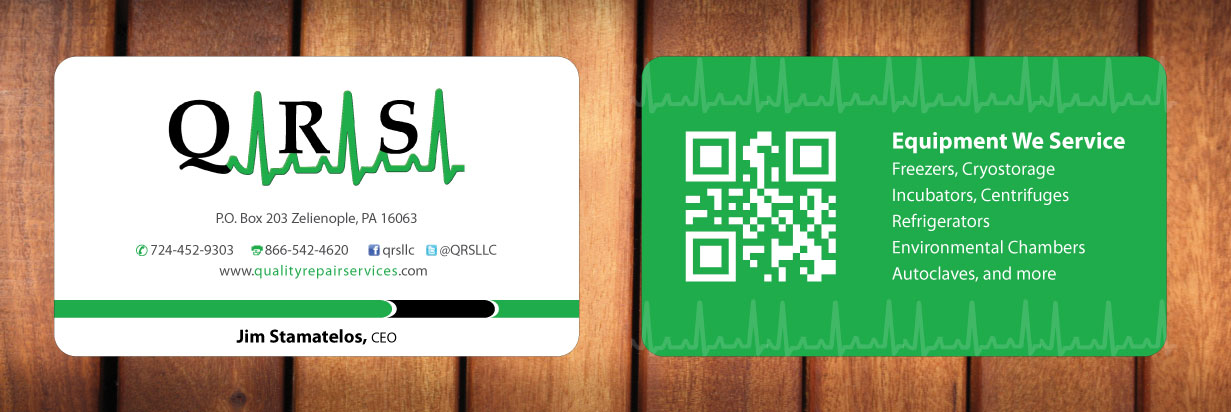 Business Card Design by Sbss for Quality Repair Services, LLC | Design #1086492