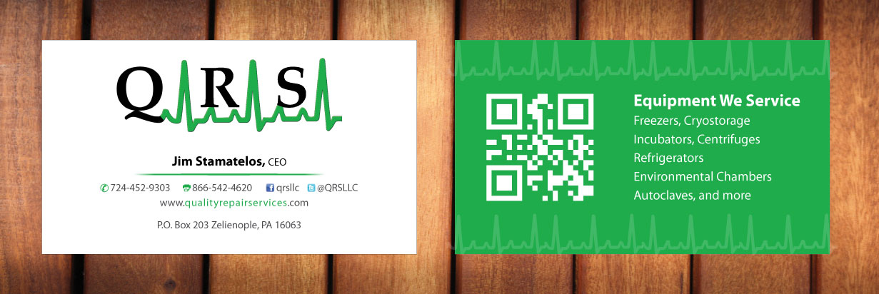 Business Card Design by Sbss for Quality Repair Services, LLC | Design #1086495