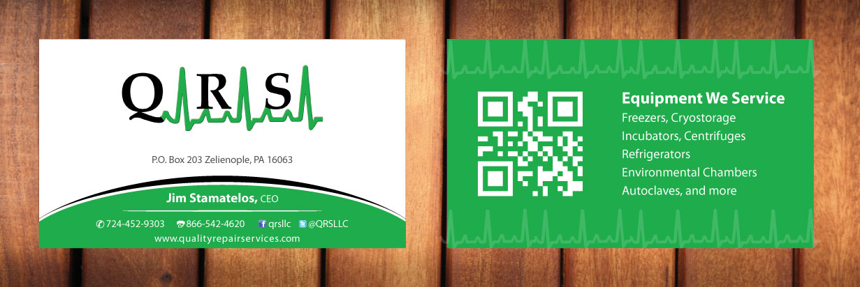 Business Card Design by Sbss for Quality Repair Services, LLC | Design #1086498