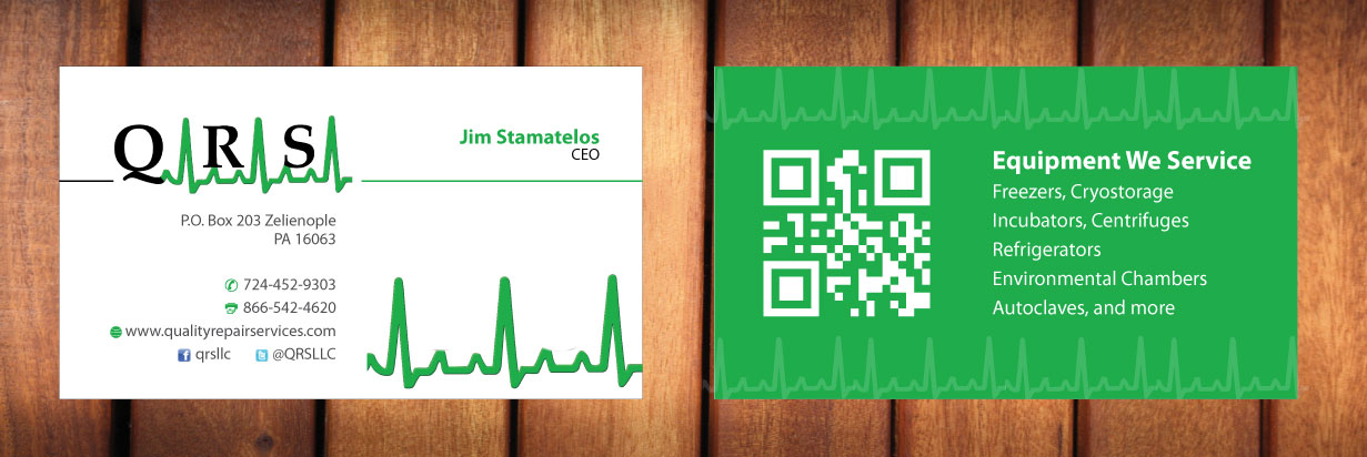 Business Card Design by Sbss for Quality Repair Services, LLC | Design #1086504