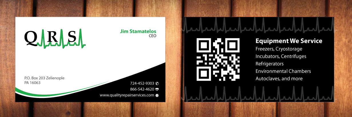 Business Card Design by Sbss for Quality Repair Services, LLC | Design #1086506