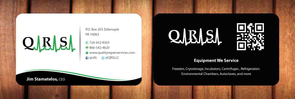 Business Card Design by Sbss for Quality Repair Services, LLC | Design #1086517