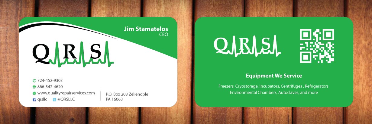 Business Card Design by Sbss for Quality Repair Services, LLC | Design #1086518