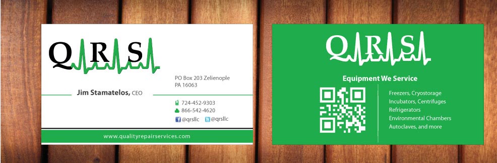 Business Card Design by Sbss for Quality Repair Services, LLC | Design #1086521