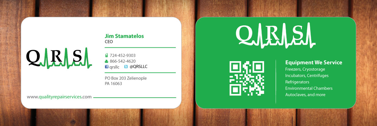 Business Card Design by Sbss for Quality Repair Services, LLC | Design #1086522