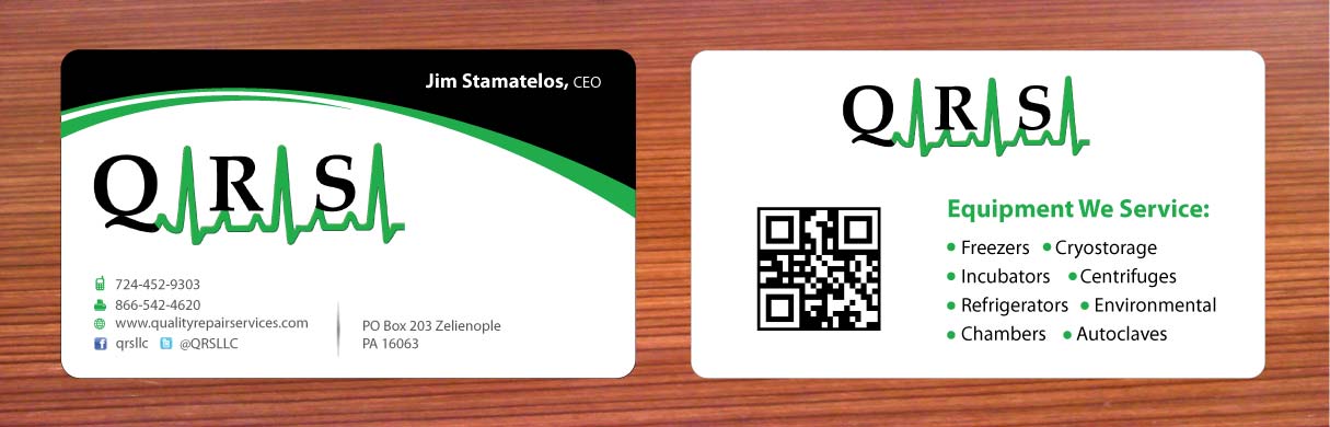 Business Card Design by Sbss for Quality Repair Services, LLC | Design #1086665