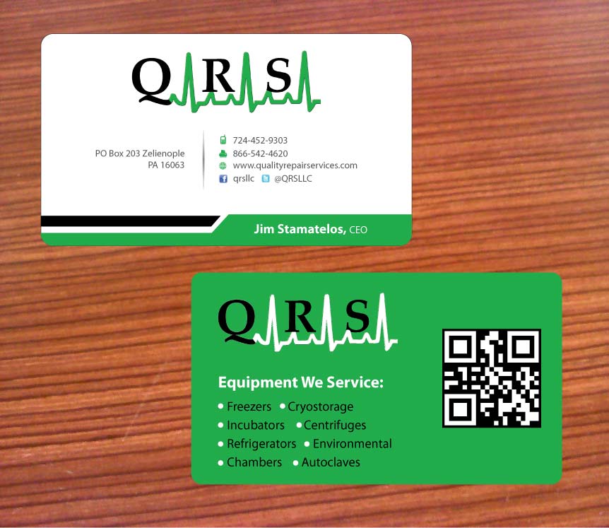 Business Card Design by Sbss for Quality Repair Services, LLC | Design #1086667