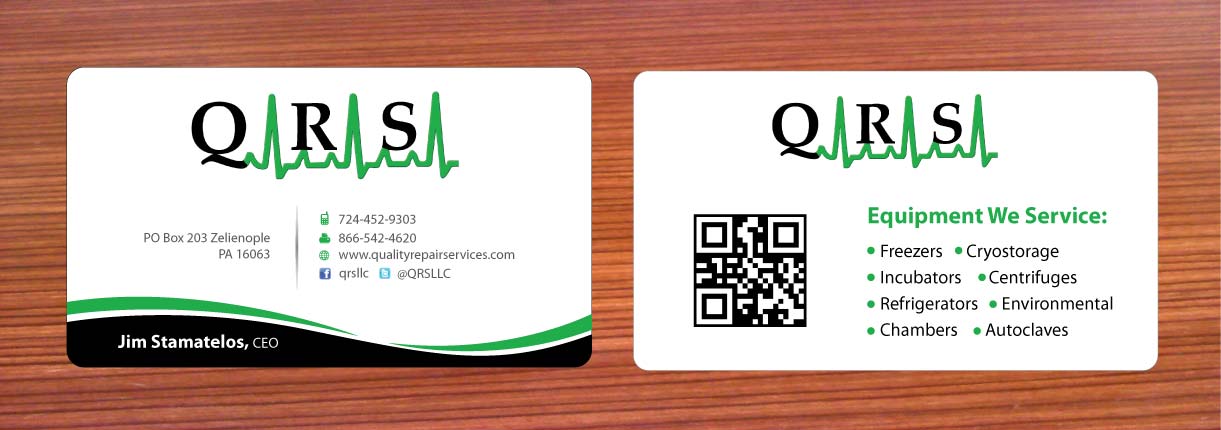 Business Card Design by Sbss for Quality Repair Services, LLC | Design #1086669