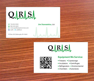 Business Card Design by Sbss for Quality Repair Services, LLC | Design: #1086670