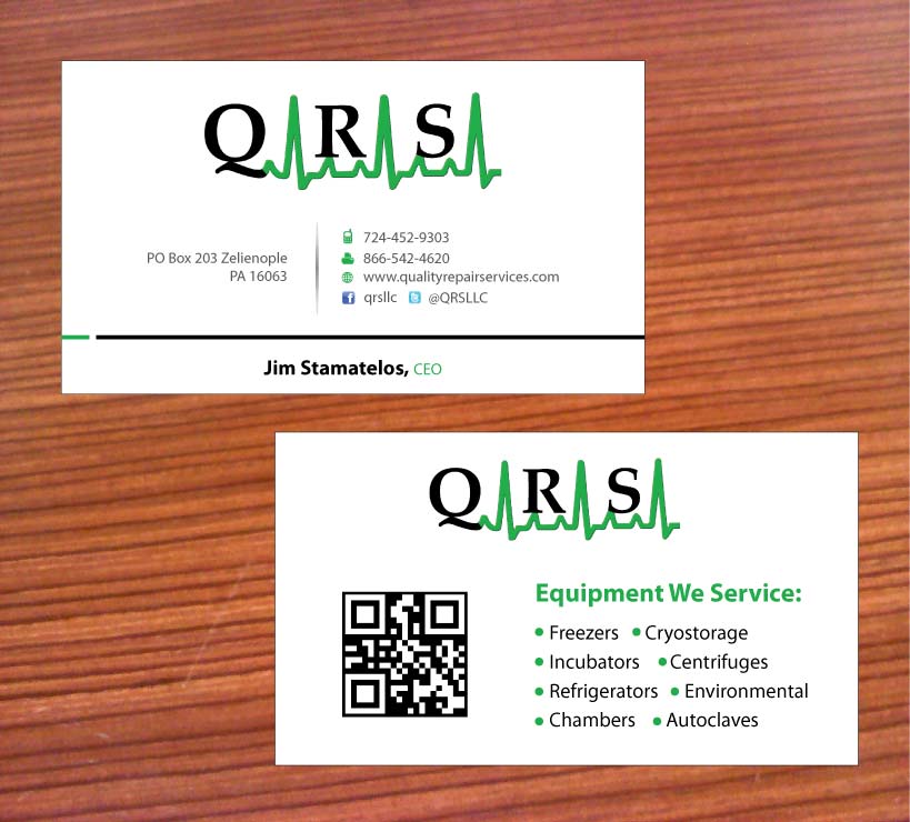 Business Card Design by Sbss for Quality Repair Services, LLC | Design #1086672