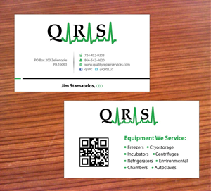 Business Card Design by Sbss for Quality Repair Services, LLC | Design: #1086672