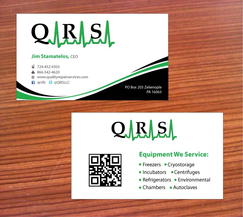 Business Card Design by Sbss for Quality Repair Services, LLC | Design #1086674