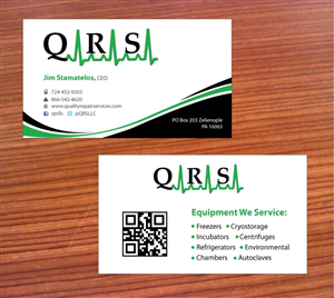 Business Card Design by Sbss for Quality Repair Services, LLC | Design: #1086674