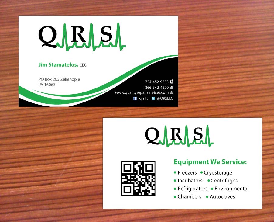 Business Card Design by Sbss for Quality Repair Services, LLC | Design #1086677