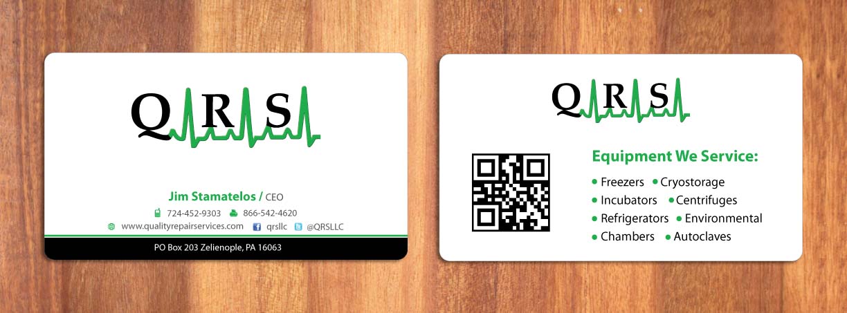 Diseño de Tarjeta de Presentación por Sbss para Quality Repair Services, LLC | Diseño #1086703