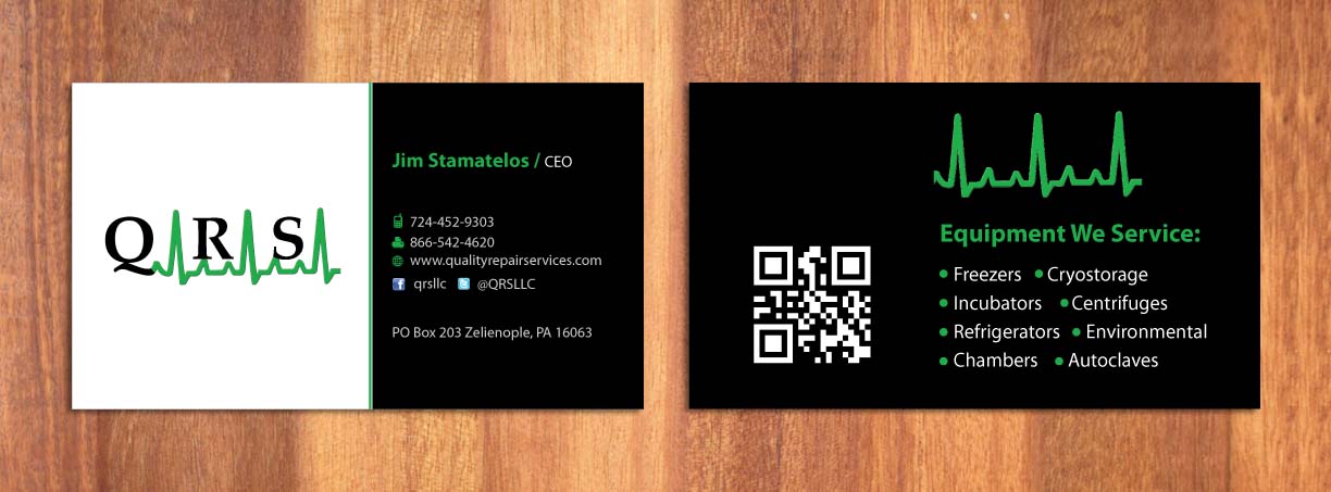 Diseño de Tarjeta de Presentación por Sbss para Quality Repair Services, LLC | Diseño #1086711