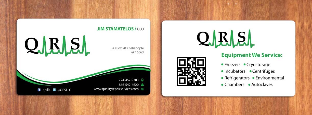Diseño de Tarjeta de Presentación por Sbss para Quality Repair Services, LLC | Diseño #1086720