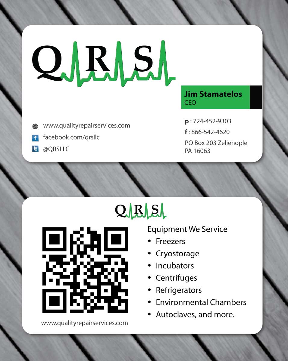 Diseño de Tarjeta de Presentación por Sbss para Quality Repair Services, LLC | Diseño #1088529