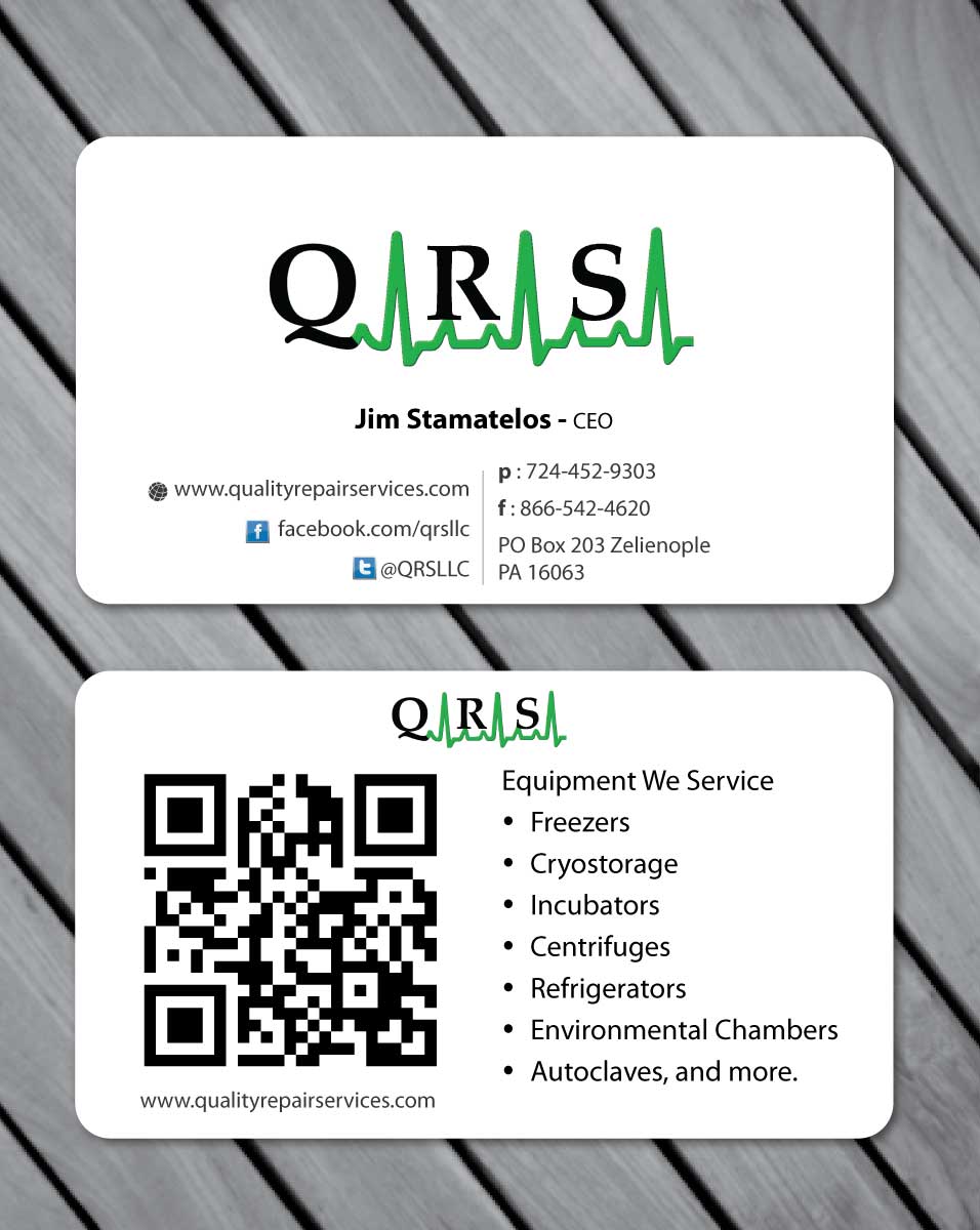 Diseño de Tarjeta de Presentación por Sbss para Quality Repair Services, LLC | Diseño #1088534