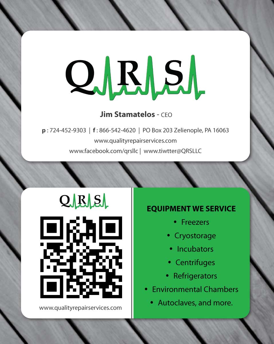 Business Card Design by Sbss for Quality Repair Services, LLC | Design #1088538
