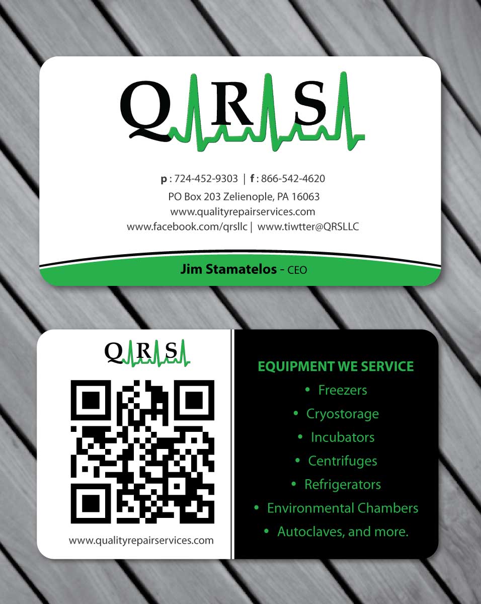 Diseño de Tarjeta de Presentación por Sbss para Quality Repair Services, LLC | Diseño #1088539