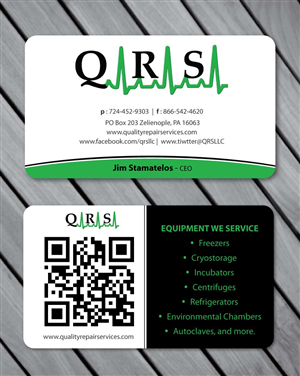 Business Card Design by Sbss for Quality Repair Services, LLC | Design: #1088539