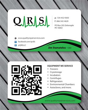 Visitenkarten-Design von Sbss für Quality Repair Services, LLC | Design: #1088557