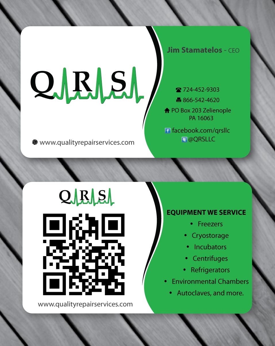 Visitenkarten-Design von Sbss für Quality Repair Services, LLC | Design #1088558