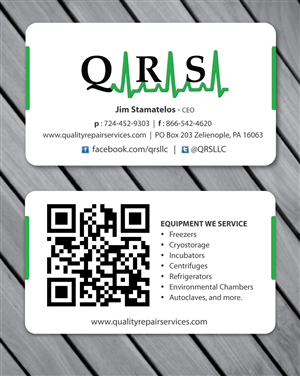 Visitenkarten-Design von Sbss für Quality Repair Services, LLC | Design: #1088560