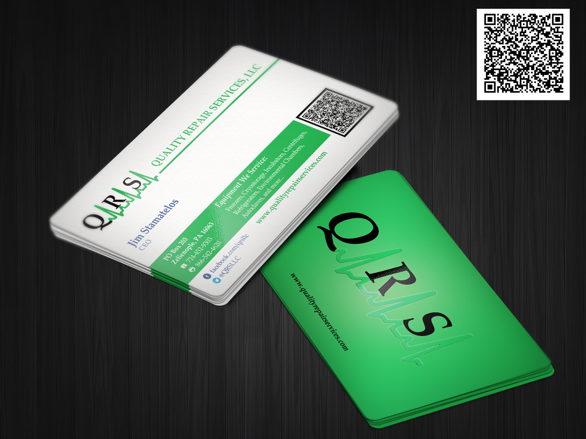 Design de Carte de Visite par anxongdzong pour Quality Repair Services, LLC | Design #1086083