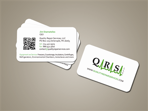 Visitenkarten-Design von zotik für Quality Repair Services, LLC | Design: #1111016