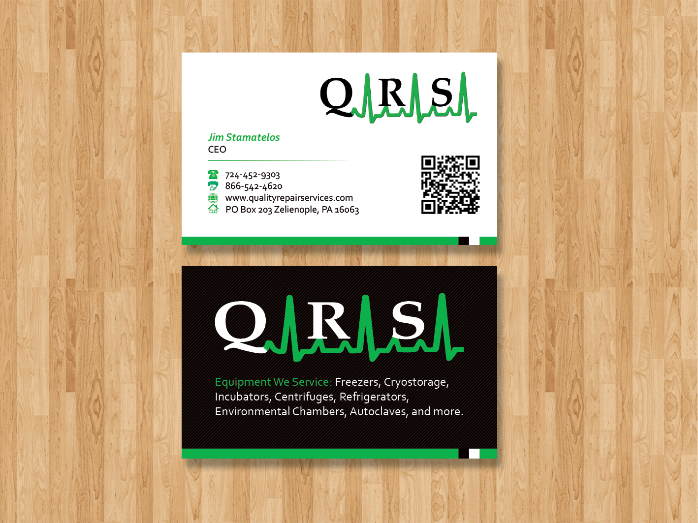 Visitenkarten-Design von KeyIdea für Quality Repair Services, LLC | Design #1101090