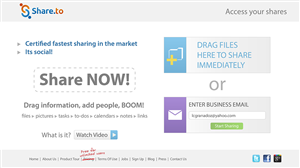 Web Design by Lawrence Conde for HyperOffice | Design: #1033346