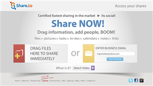 Web Design by Lawrence Conde for HyperOffice | Design: #1033366