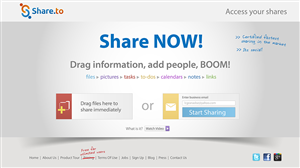 Web Design by Lawrence Conde for HyperOffice | Design: #1040970