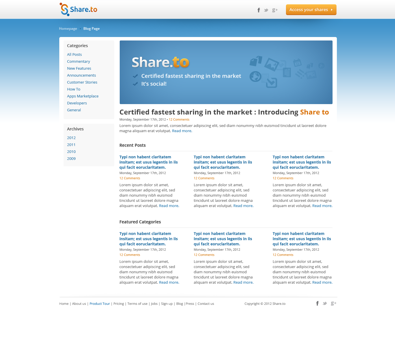 Web Design by Epul for HyperOffice | Design #1056717