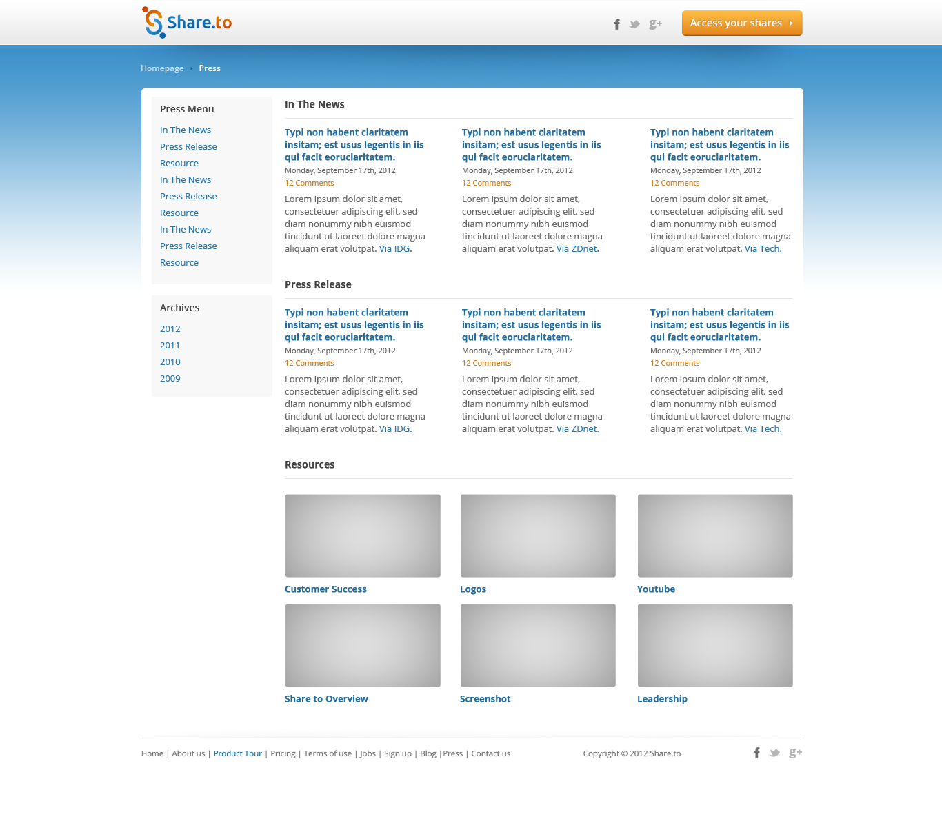 Web Design by Epul for HyperOffice | Design #1056723
