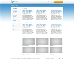 Web Design by Epul for HyperOffice | Design: #1056723