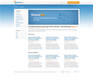 Web Design by Epul for HyperOffice | Design: #1058687