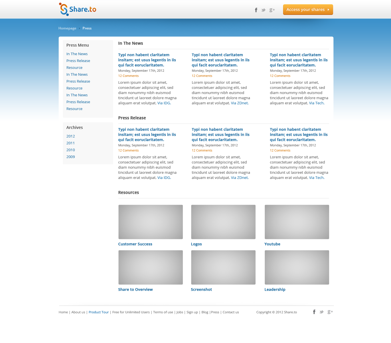 Web Design by Epul for HyperOffice | Design #1058698