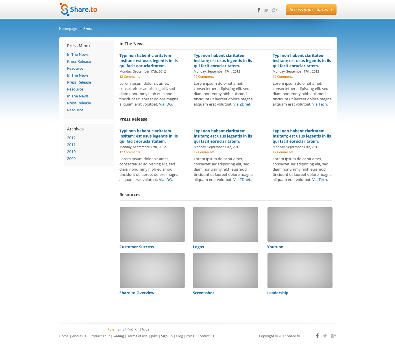 Web Design by Epul for HyperOffice | Design #1059341