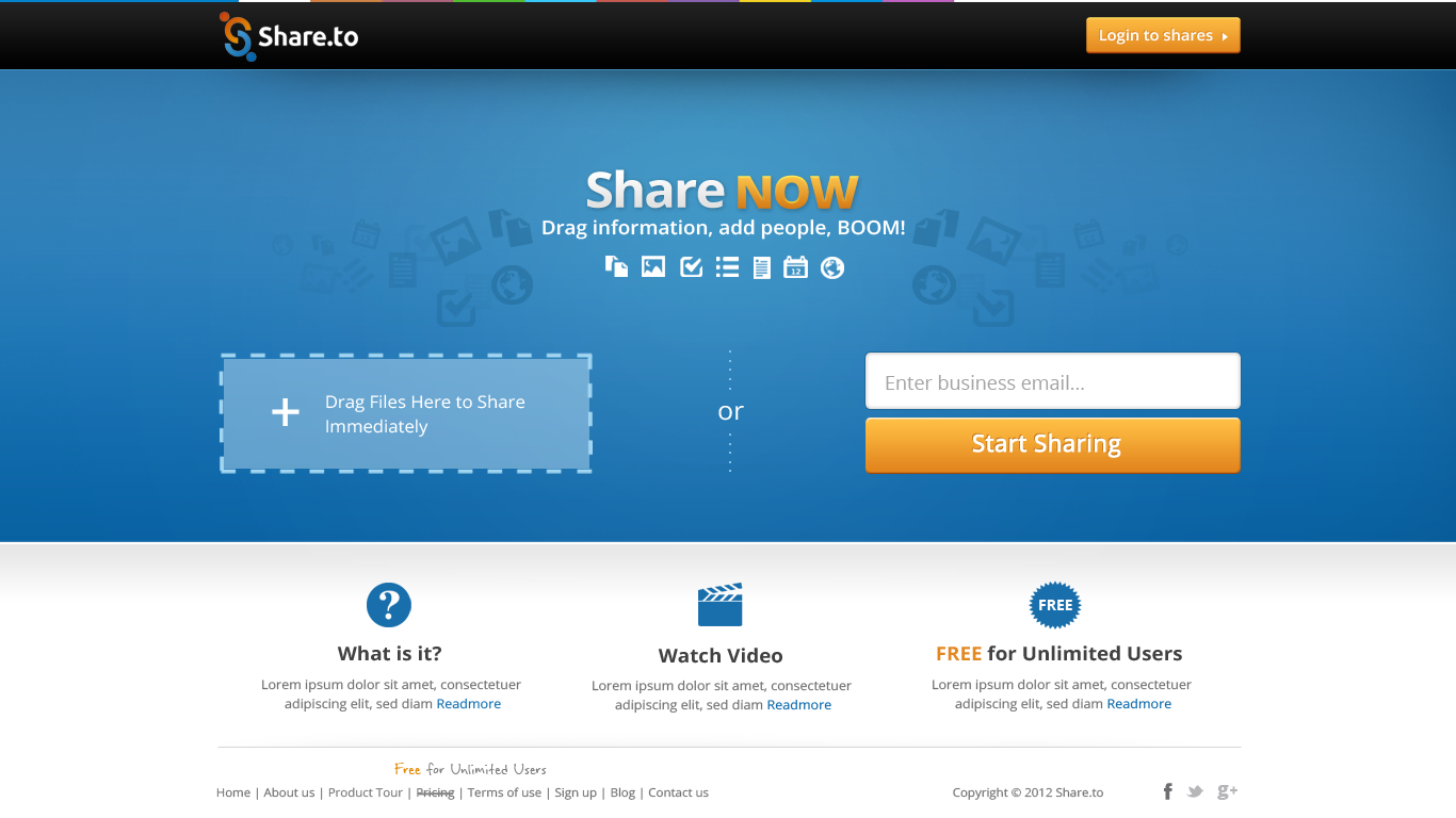 Web Design by Epul for HyperOffice | Design #1083531