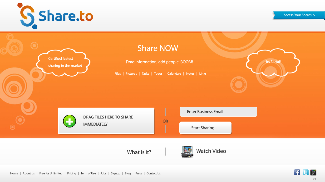 Web Design by pb for HyperOffice | Design #1030007